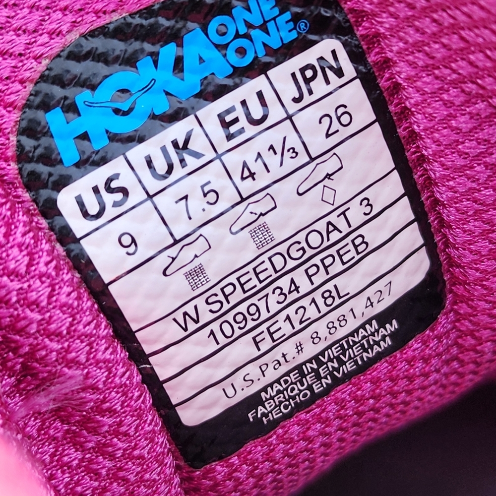 Women's Purple and Pink Running Shoes - Picture 9 of 9